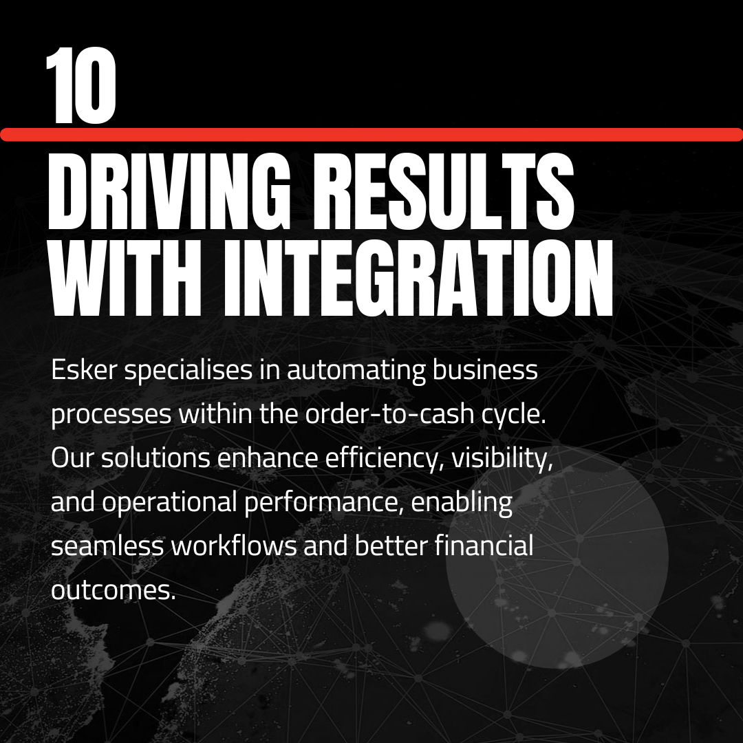 Driving results with Esker’s integration