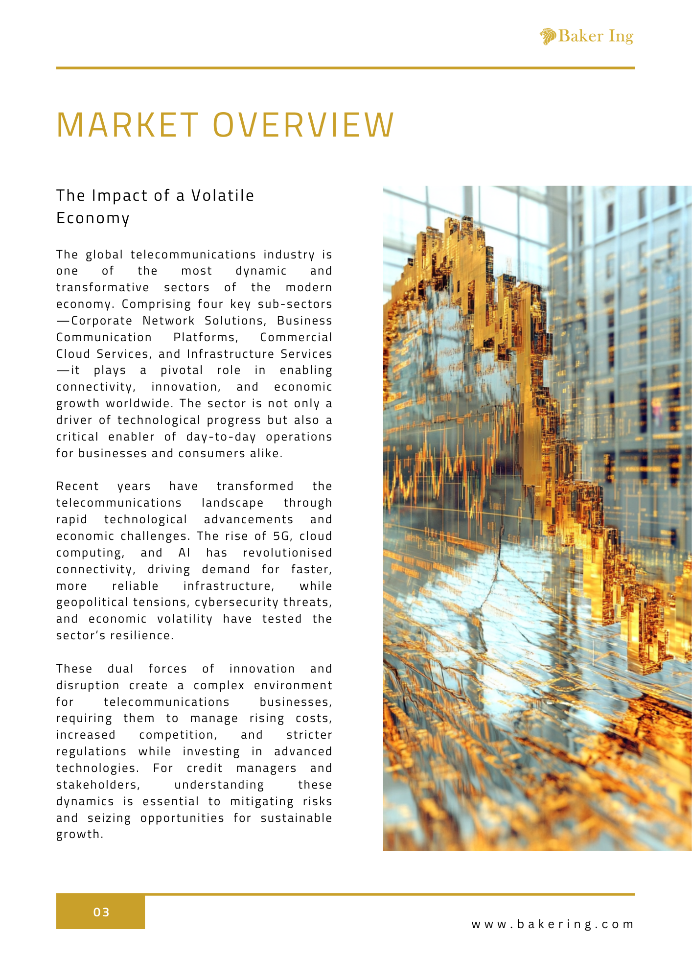 Telecoms & Connectivity 2025: Market Overview by Baker Ing