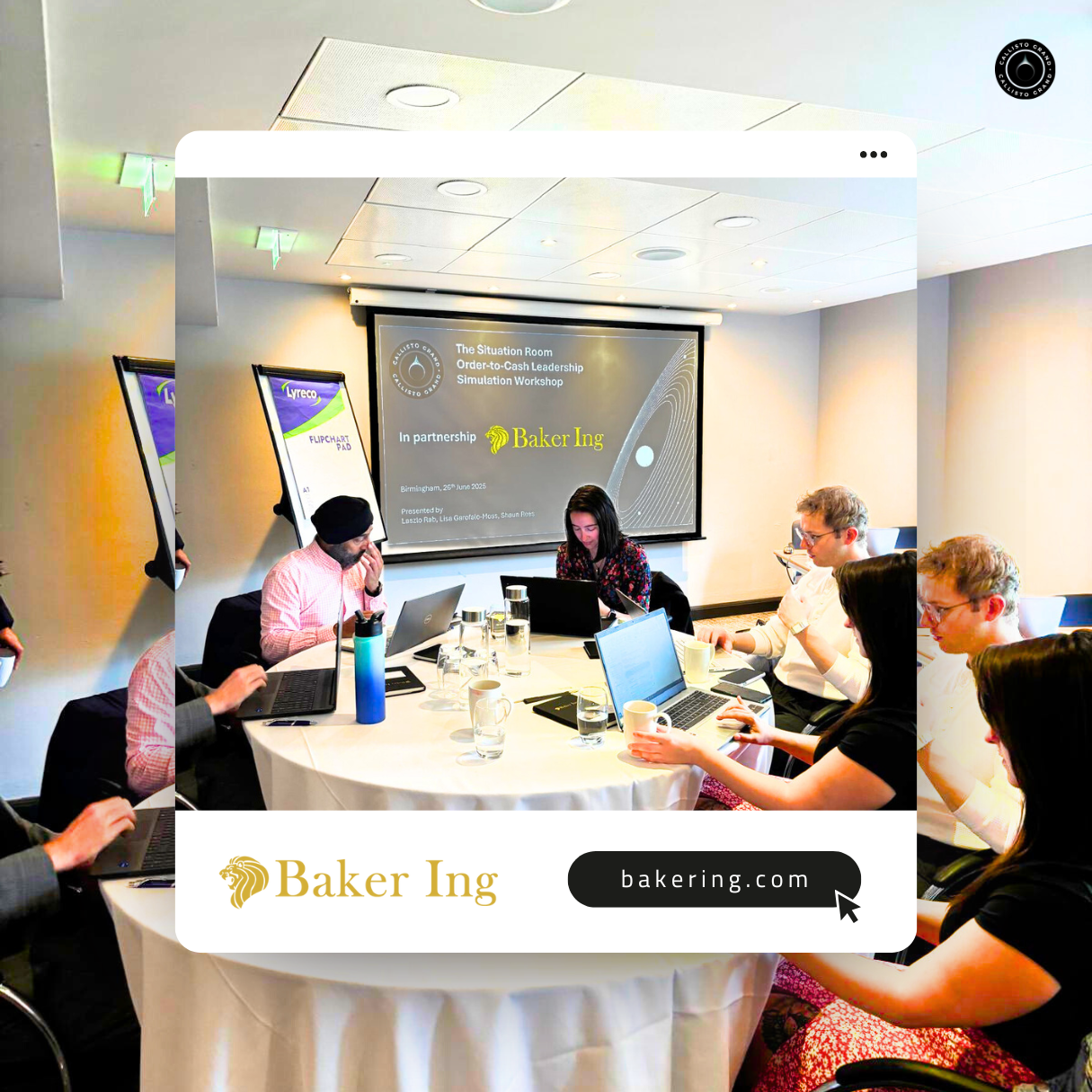 Baker Ing workshop focused on faster credit risk decisions, escalation, and ownership