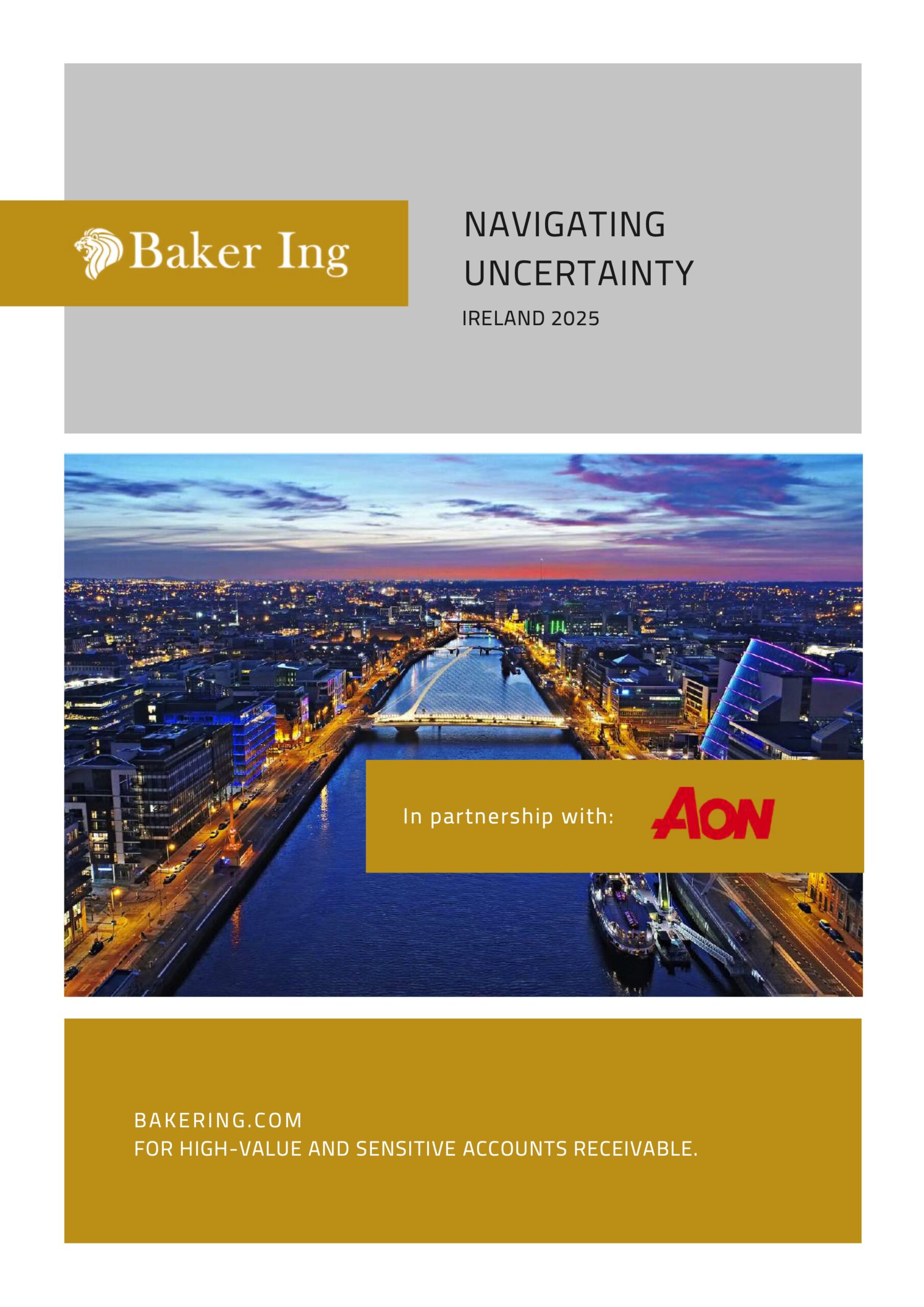 Baker Ing and Aon report on Ireland’s 2025 credit resilience, 'Navigating Uncertainty – Ireland 2025